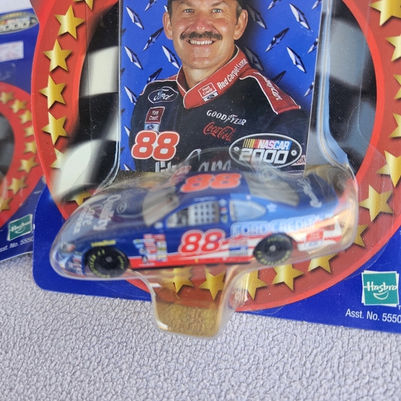 Winners Circle Hasbro Nascar 2000 Car Dale Jarrett Ricky Rudd Racing Set - Picture 7 of 7